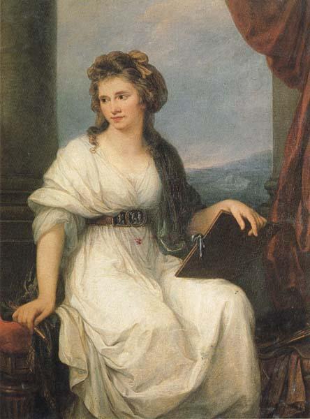 Angelica Kauffmann Self-Portrait oil painting image